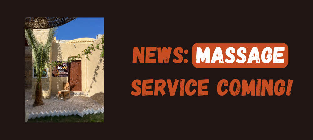 Read more about the article News: massage service coming soon!