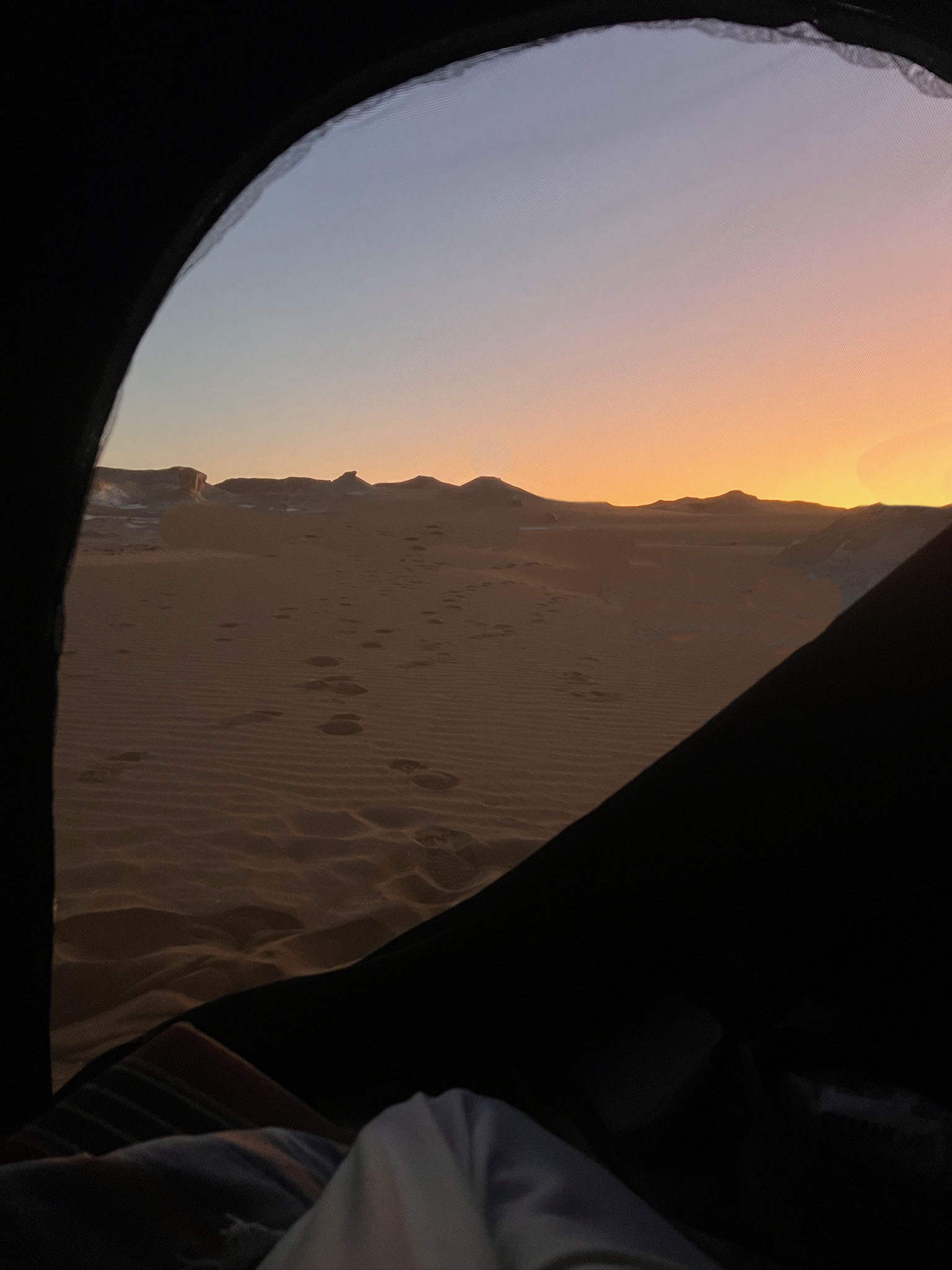 Destination Night in the desert